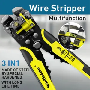 alicate decapador crimpador automático