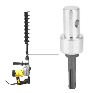 adaptador de broca furadeira elétrica haste redonda