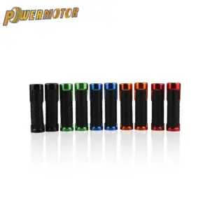 manopla guidão moto 22mm alumínio