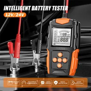 testador de bateria automotiva 12v 24v