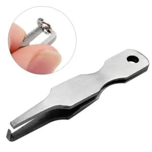 mini alicate abridor anel pesca