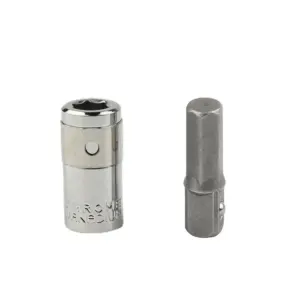 adaptador soquete impacto 1/4 haste hexagonal