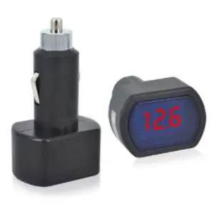 medidor de tensão digital automotivo 12v 24v