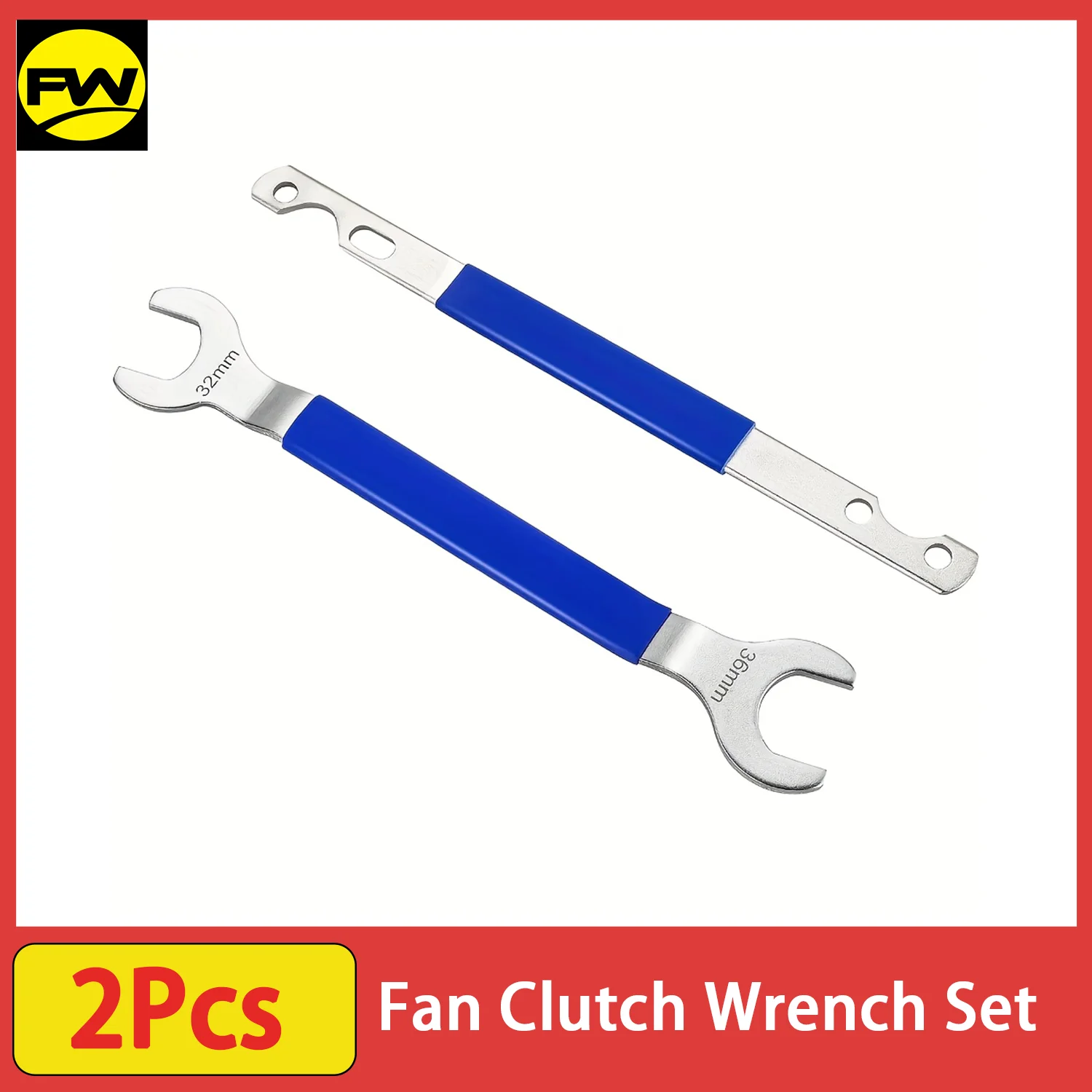 kit chave embreagem ventilador 32mm 36mm