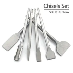kit talhadeiras sds plus 250mm