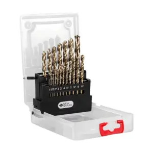 conjunto brocas helicoidais m35 cobalto