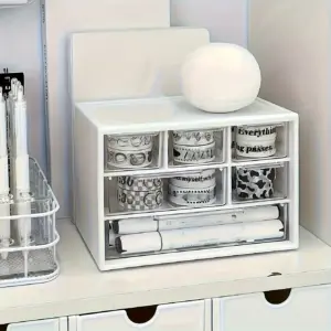 organizador de mesa 6 gavetas