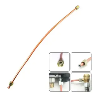 tubo escape compressor ar 600mm