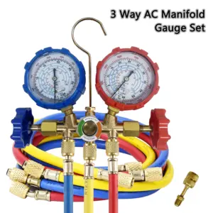 Manifold R32 R410a R-404A R-134a HVAC A/C Refrigeração