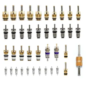 kit ferramentas removedor núcleo válvula pneu ar condicionado