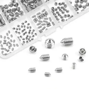 kit parafusos allen aço inox