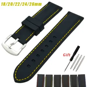 pulseira de silicone para relógio