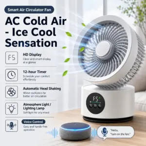 ventilador portátil de parede recarregável usb