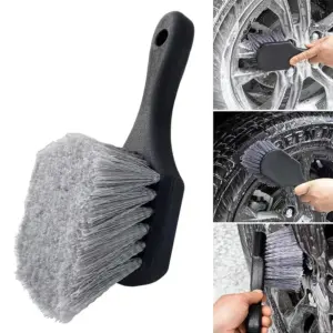 escova de limpeza de roda e pneu