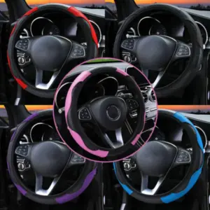 capa de volante couro microfibra 38cm