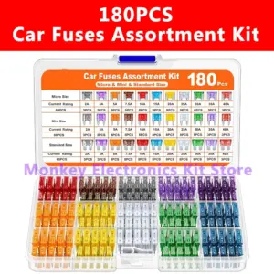 kit fusíveis automotivos lâmina