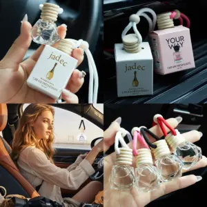 perfume automotivo com frasco