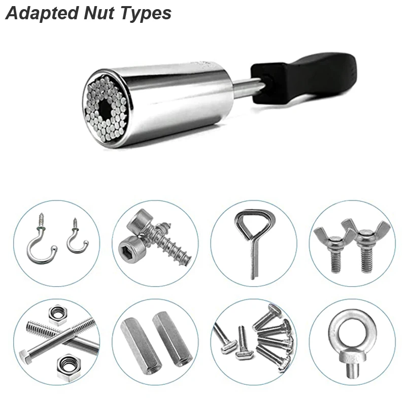 Adaptador Soquete Universal 1/4" e Chave Ângulo 105 Graus - Imagem 5