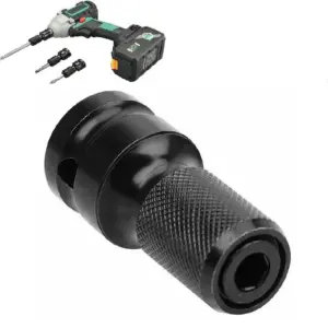 adaptador soquete hex haste 1/2 para 1/4
