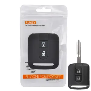 capa de silicone chave nissan 2 botões