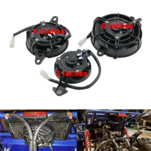 ventilador elétrico radiador 12v moto
