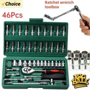 kit chave catraca 1/4 polegada