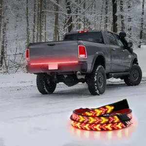 barra led porta traseira caminhonete