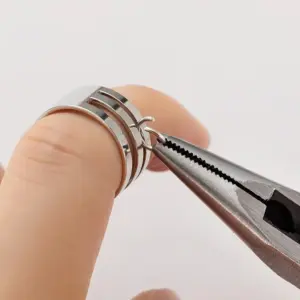 alicate aço inoxidável anéis conexão