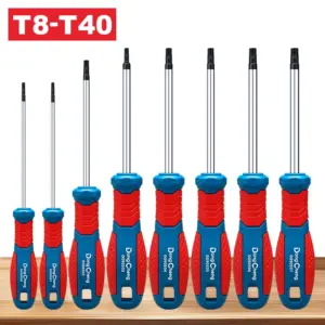 conjunto chaves torx t8-t40