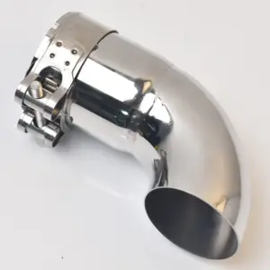 supressor de escape automotivo aço inoxidável