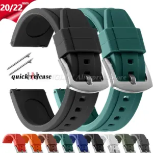 pulseira de silicone 20mm 22mm