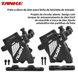 pinça de freio a disco hidráulico bicicleta
