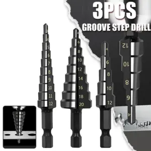 brocas escalonadas hss nitreto preto