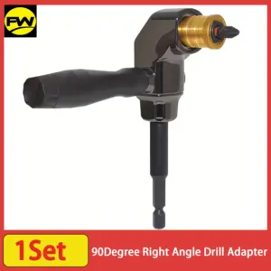 adaptador ângulo reto parafusadeira 1/4