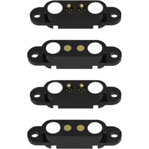 conector pogo pin magnético 2 pinos