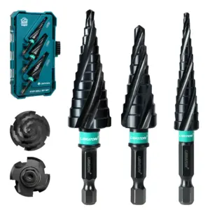 broca escalonada m35 cobalto haste hexagonal 1/4