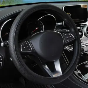 capa de volante automotivo couro pu 37-38cm