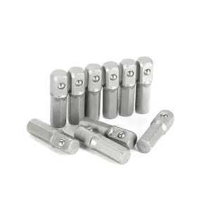 adaptador soquete haste hexagonal 1/4