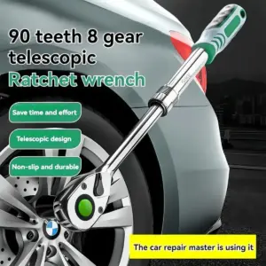 chave catraca rápida 90 dentes telescópica