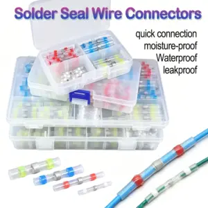 kit conectores fio selagem térmica