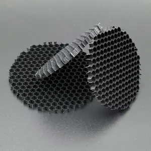 rodada aluminio honeycomb mesh cover luz led