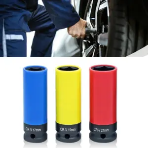soquete de impacto 1/2 pol 17 19 21mm
