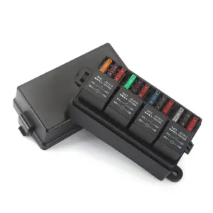 caixa de relés e fusíveis 12v