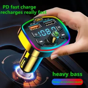 transmissor fm bluetooth carregador usb