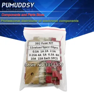 kit fusível quadrado automotivo sopro lento