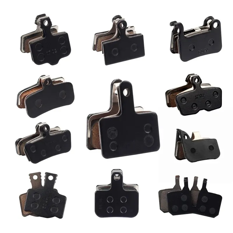 pastilha freio a disco semi-metálica shimano