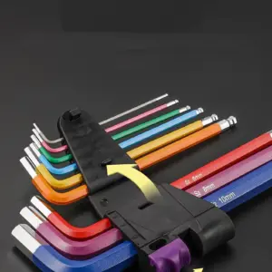conjunto chaves allen ponta esférica 9 peças