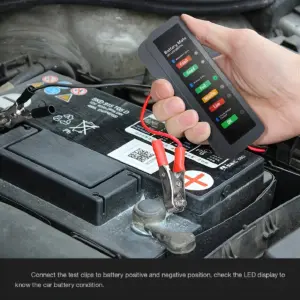testador de bateria automotivo 12v