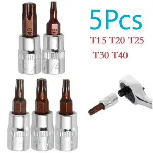 kit pontas chave torx 1/4