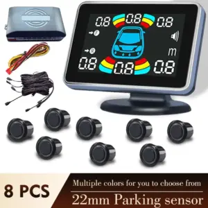sensor estacionamento eletromagnético 8 sensores